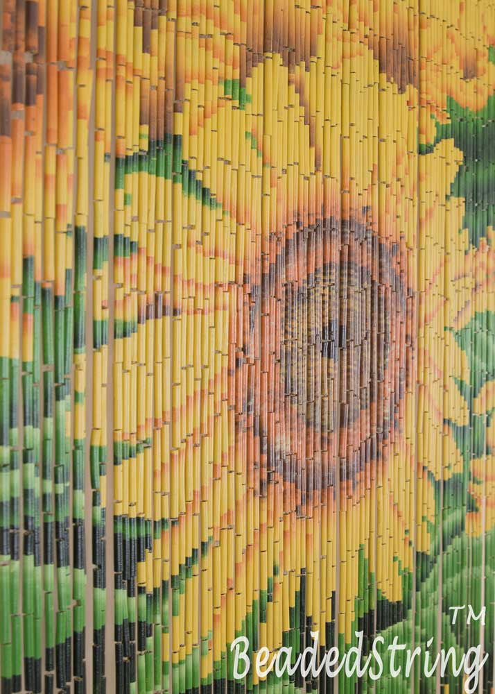 beaded curtain-Bamboo -Sunrise-4