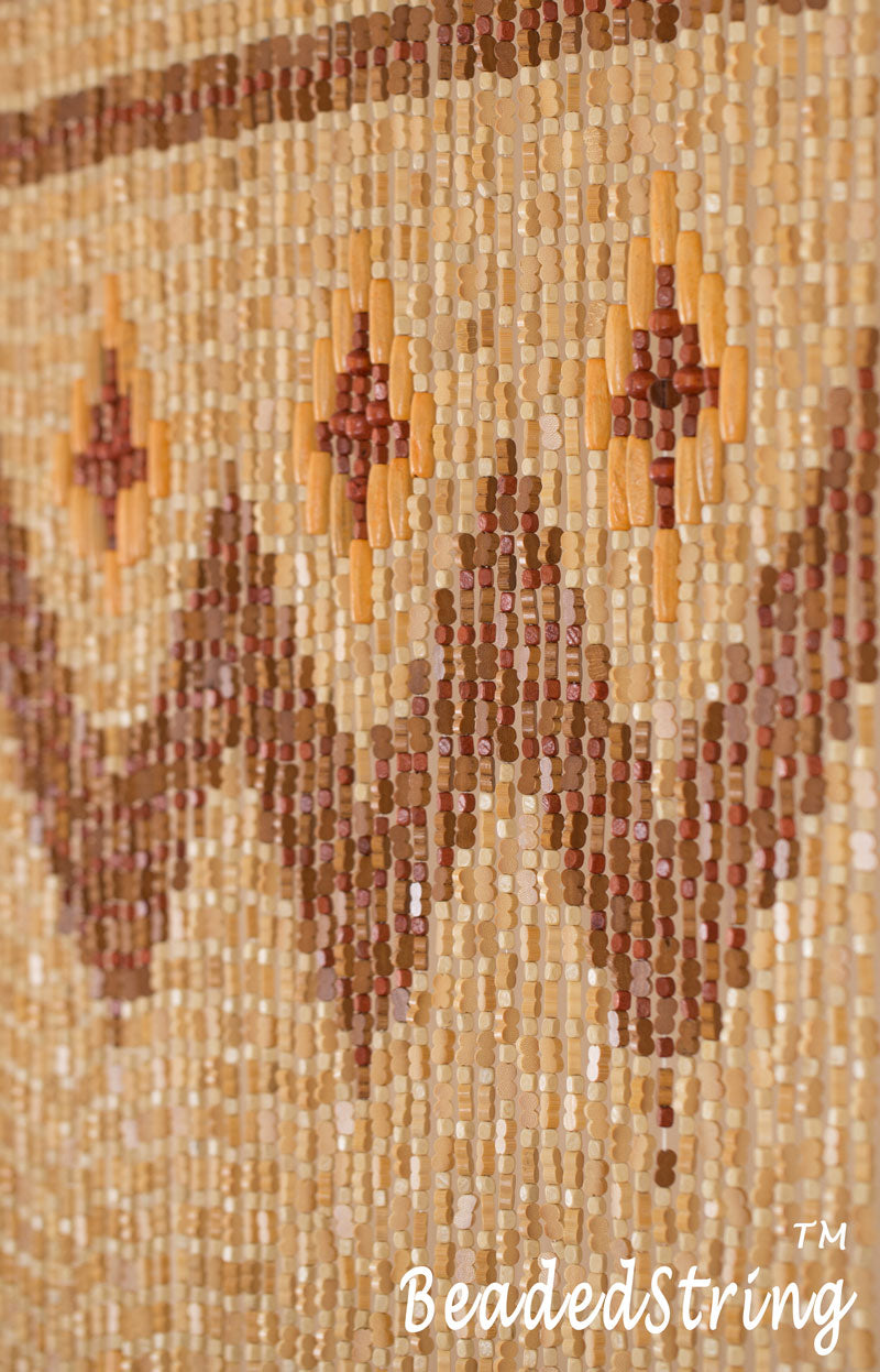 beaded curtain-wood-Bamboo-Garden-2