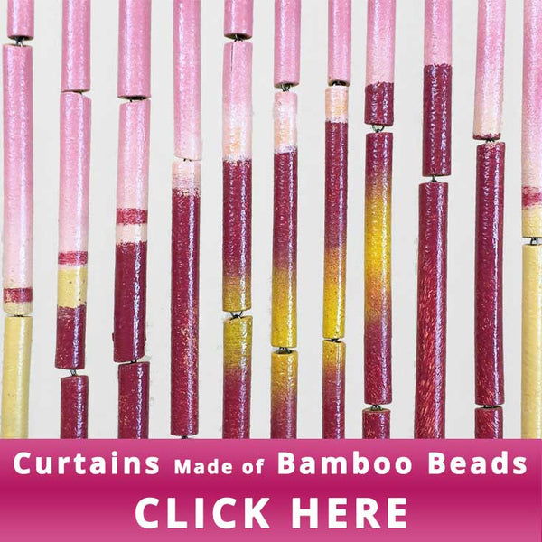 Bamboo Beaded Curtain