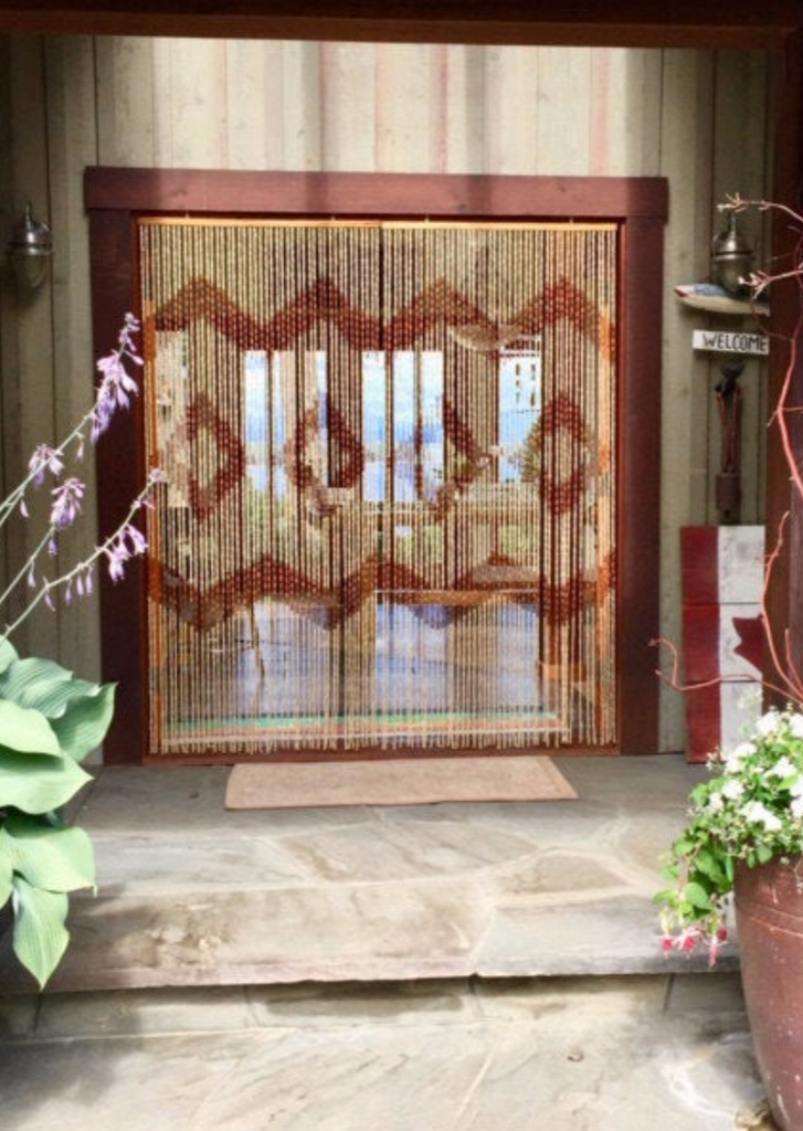 Bamboo bead curtains for doors deals