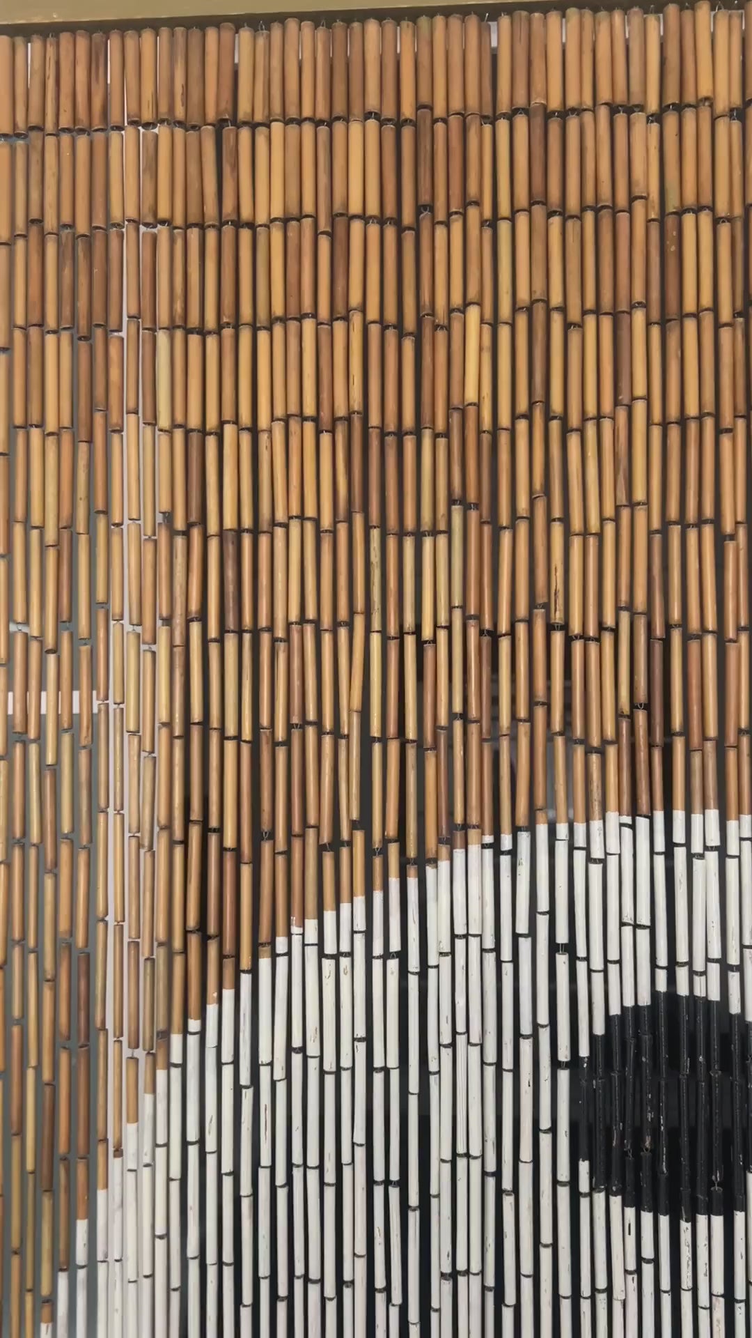 Beaded Curtain-Door Curtain-Bamboo-Tao-90 Strands – BeadedString