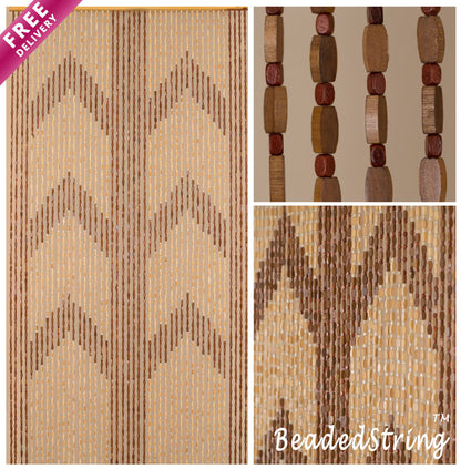 beaded curtain-wood-Bamboo-Panna-1
